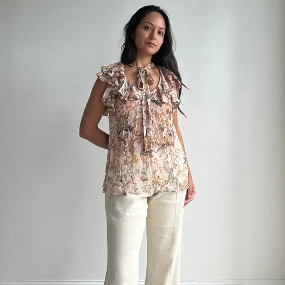 Zimmermann Painted Heart Cascade Tank Top - Picture 7 of 7